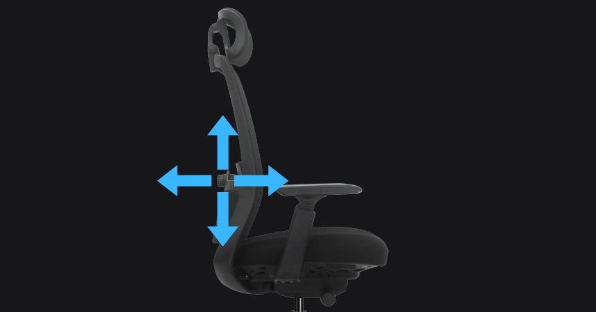 Wsparcie lędźwiowe 2D